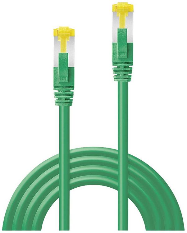 Produktbild: LINDY 47650 RJ45 S/FTP 5.00m Gr&uuml;n 1St.