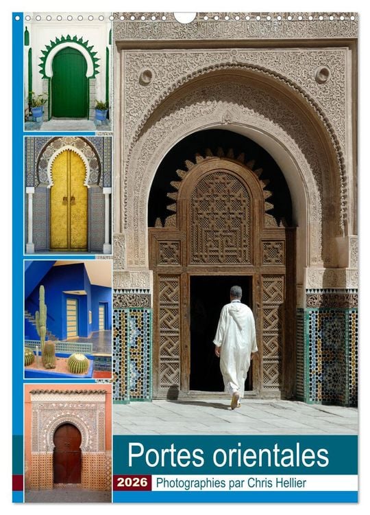 Produktbild: Portes Orientales (Calendrier mural 2026 DIN A3 horizontal), CALVENDO calendrier mensuel