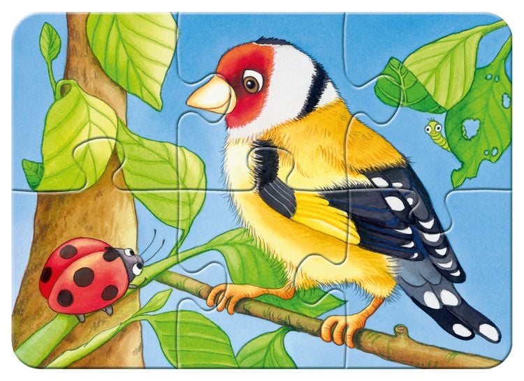 Produktbild: Puzzle Ravensburger S&uuml;&szlig;e Gartenbewohner 2-8 Teile