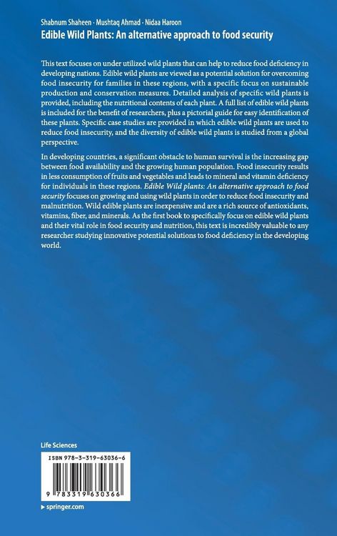 Produktbild: Edible Wild Plants: An alternative approach to food security