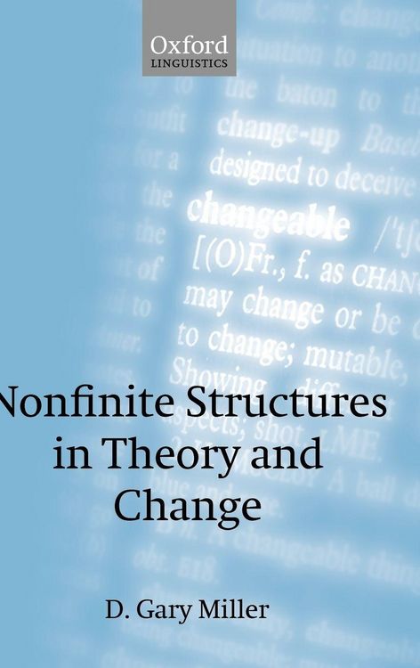 Produktbild: Nonfinite Structures in Theory and Change