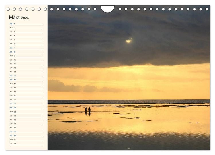 Produktbild: Mauritius - traumhaft und unvergesslich (Wandkalender 2026 DIN A4 quer), CALVENDO Monatskalender