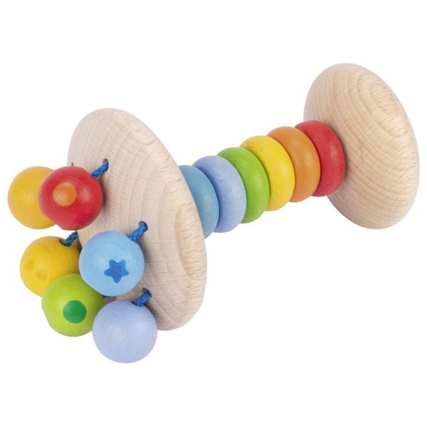 Produktbild: GF Elastik Stielrassel Regenbogen,per St