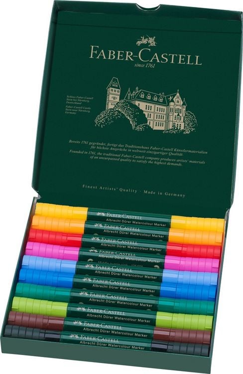 Produktbild: Faber-Castell Aquarellmarker Albrecht D&uuml;rer, 10er Set