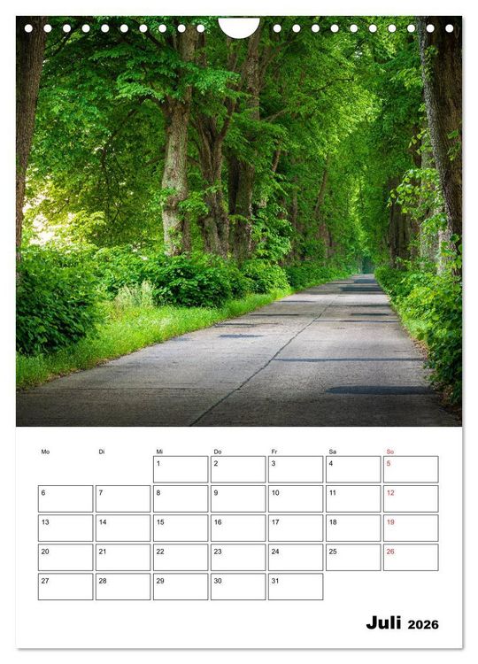 Produktbild: Usedom - Inseltraum im Norden (Wandkalender 2026 DIN A4 hoch), CALVENDO Monatskalender