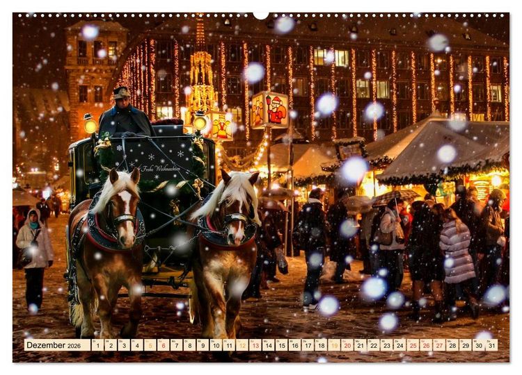 Produktbild: Pferdekutschen - Vorg&auml;nger des Automobils (Wandkalender 2026 DIN A2 quer), CALVENDO Monatskalender