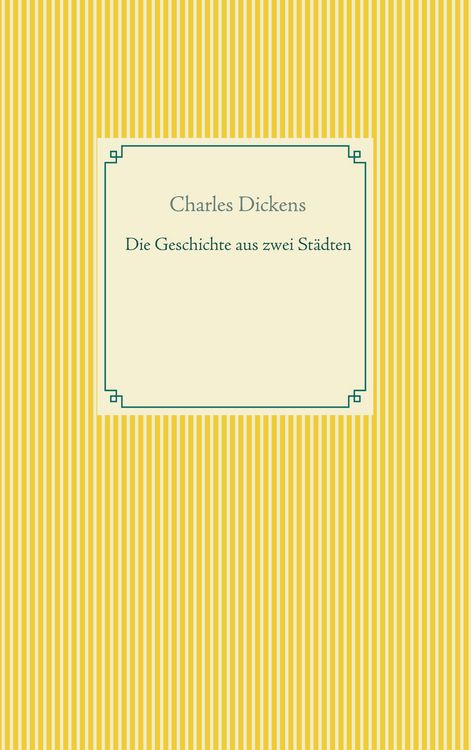 Produktbild: Die Geschichte von zwei St&auml;dten