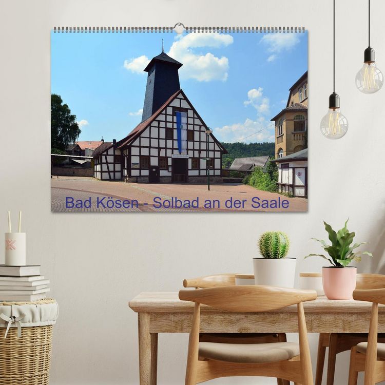 Produktbild: Solbad an der Saale - Bad K&ouml;sen (Wandkalender 2026 DIN A2 quer), CALVENDO Monatskalender