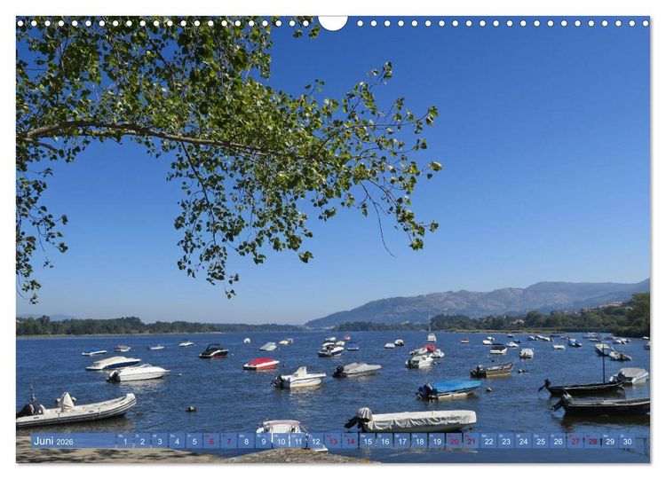 Produktbild: Von Porto nach Santiago de Compostela (Wandkalender 2026 DIN A3 quer), CALVENDO Monatskalender