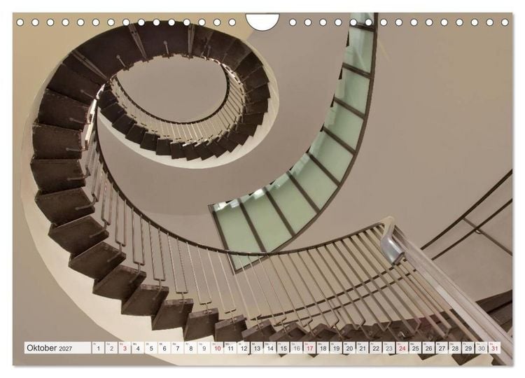 Produktbild: Treppenh&auml;user architektonische Kunstwerke (Wandkalender 2027 DIN A4 quer), CALVENDO Monatskalender
