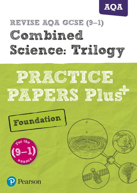 Produktbild: Pearson REVISE AQA GCSE Combined Science (Foundation) Practice Papers Plus - for 2026, 2027 exams