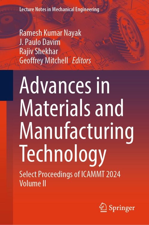 Produktbild: Advances in Materials and Manufacturing Technology