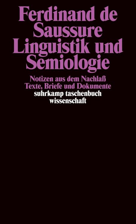 Produktbild: Linguistik und Semiologie