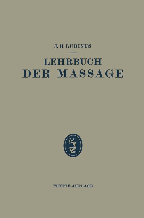 Produktbild: Lehrbuch der Massage