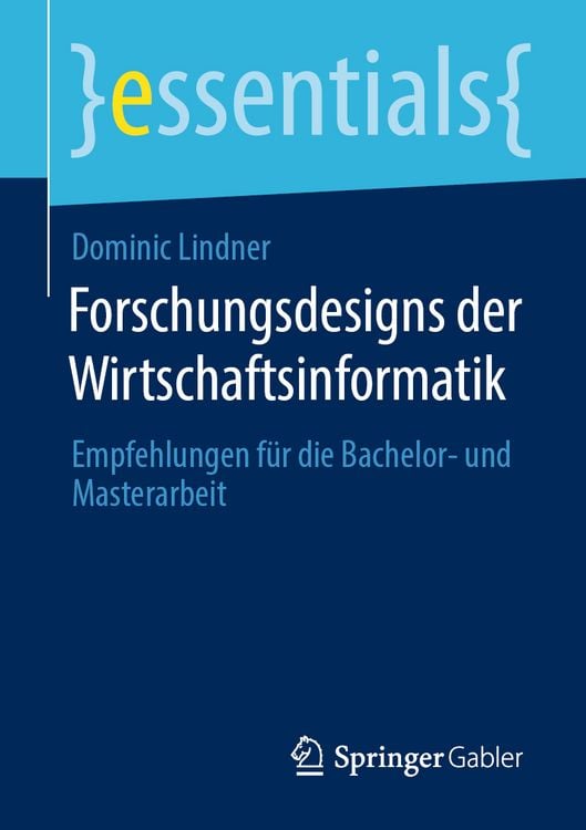 Produktbild: Forschungsdesigns der Wirtschaftsinformatik