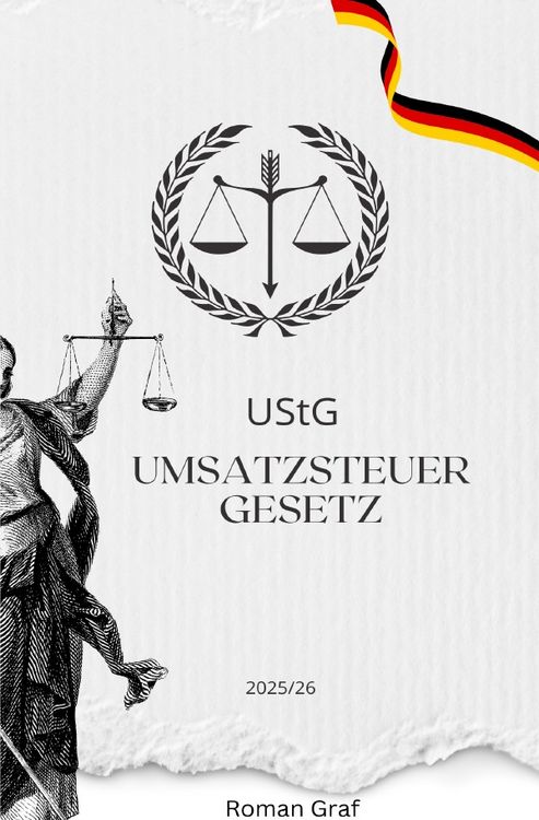 Produktbild: Umsatzsteuergesetz UStG 2025/26