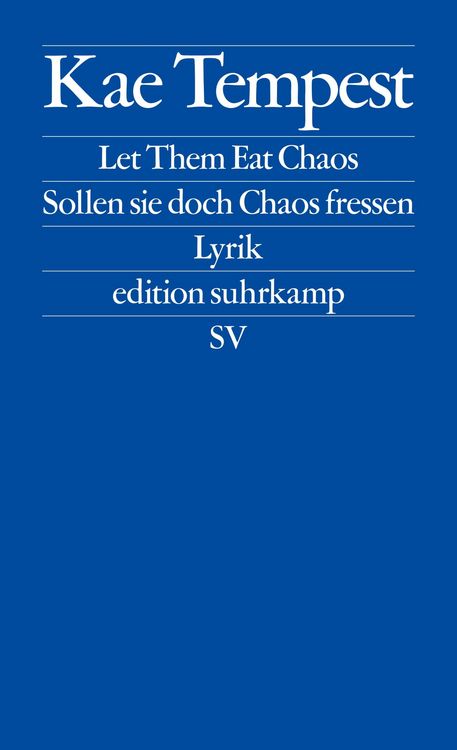 Produktbild: Let Them Eat Chaos / Sollen sie doch Chaos fressen