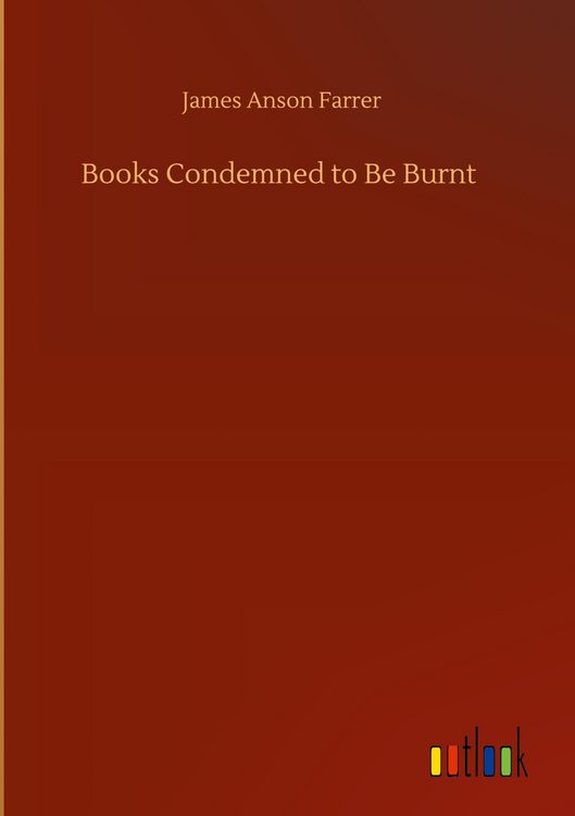 Produktbild: Books Condemned to Be Burnt