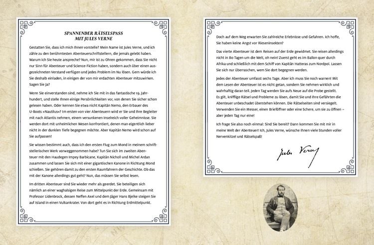 Produktbild: Jules Verne Adventskalender der Logikr&auml;tsel