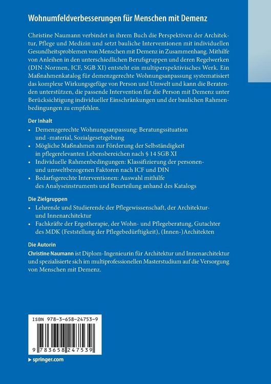 Produktbild: Wohnumfeldverbesserungen f&uuml;r Menschen mit Demenz