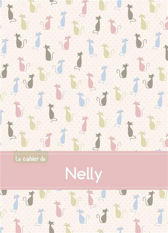 Produktbild: Cahier nelly seyes,96p,a5 chats