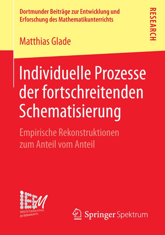 Produktbild: Individuelle Prozesse der fortschreitenden Schematisierung