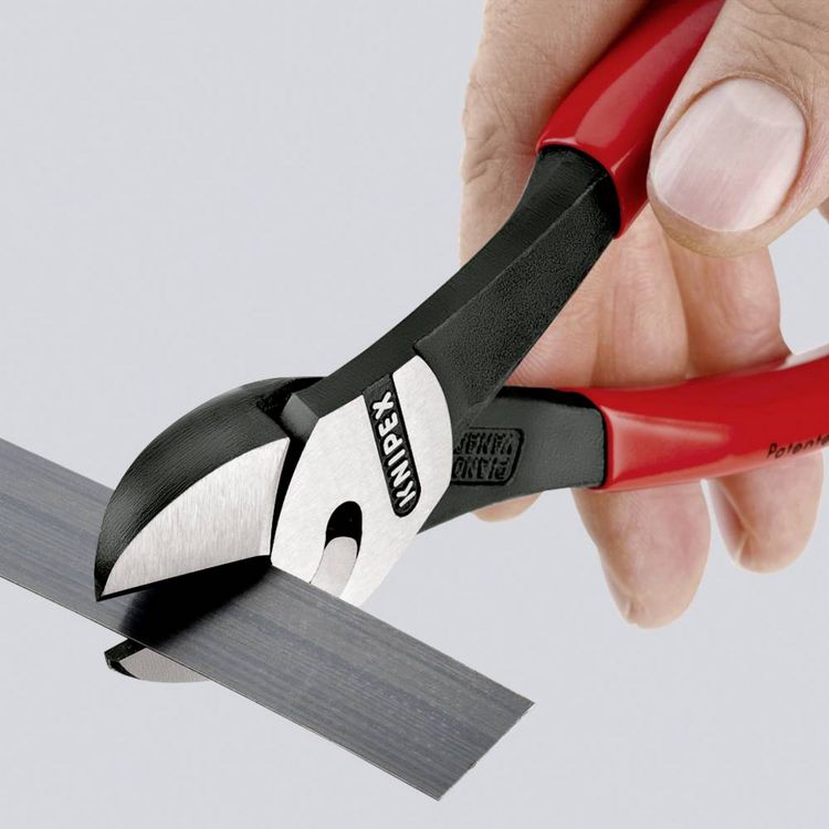 Produktbild: Knipex TwinForce 73 71 180 Werkstatt Kraft-Seitenschneider mit Facette 180mm