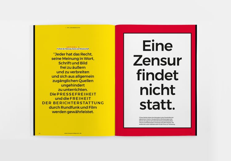 Produktbild: Das Grundgesetz als Magazin - 75 Jahre