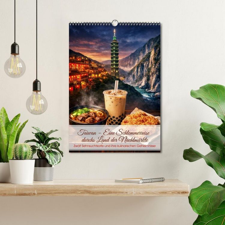Produktbild: Taiwan &ndash; Eine Schlemmerreise durchs Land der Nachtm&auml;rkte (Wandkalender 2027 DIN A3 hoch), CALVENDO Monatskalender