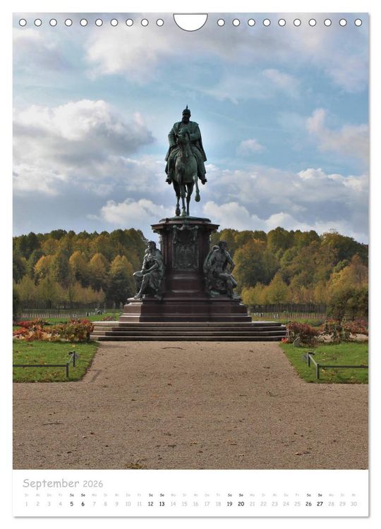 Produktbild: Ein Tag durch Schwerin (Wandkalender 2026 DIN A4 hoch), CALVENDO Monatskalender