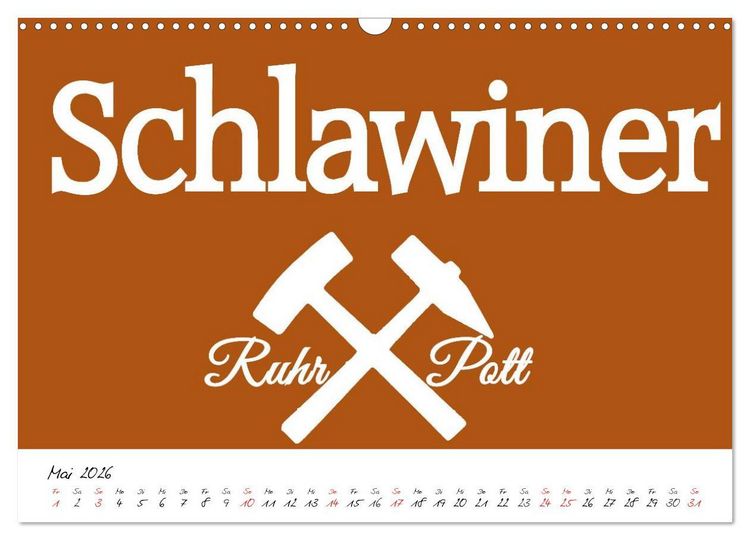 Produktbild: Ruhrpott Vokabeln (Wandkalender 2026 DIN A3 quer), CALVENDO Monatskalender