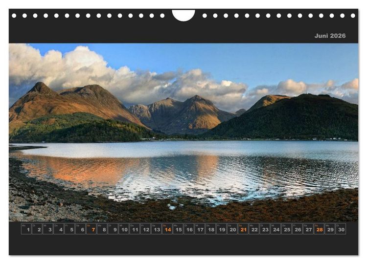 Produktbild: Schottland - Land der Legenden (Wandkalender 2026 DIN A4 quer), CALVENDO Monatskalender
