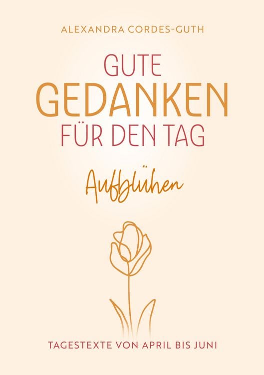 Produktbild: Gute Gedanken f&uuml;r den Tag - Aufbl&uuml;hen