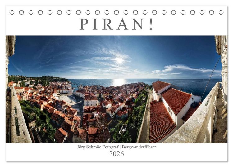 Produktbild: PIRAN! (Tischkalender 2026 DIN A5 quer), CALVENDO Monatskalender
