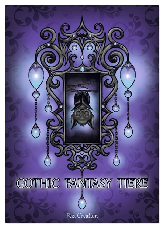 Produktbild: Gothic Fantasy Tiere (Wandkalender 2026 DIN A2 hoch), CALVENDO Monatskalender
