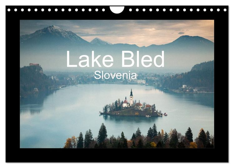 Produktbild: Lake Bled Slovenia (Wall Calendar 2026 DIN A4 landscape), CALVENDO 12 Month Wall Calendar