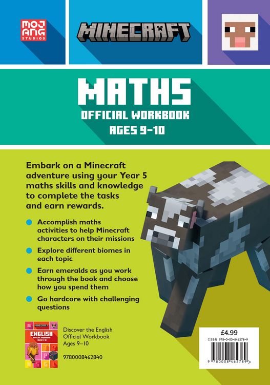 Produktbild: Minecraft Maths Ages 9-10