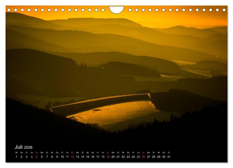 Produktbild: Winterberg - Sauerland - Eine Landschaft in Bildern (Wandkalender 2026 DIN A4 quer), CALVENDO Monatskalender