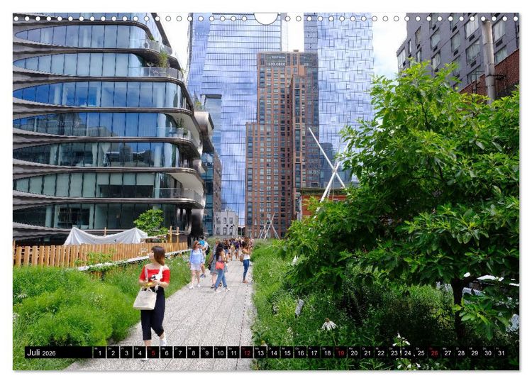 Produktbild: New York - 4 Tage unterwegs im Big Apple (Wandkalender 2026 DIN A3 quer), CALVENDO Monatskalender