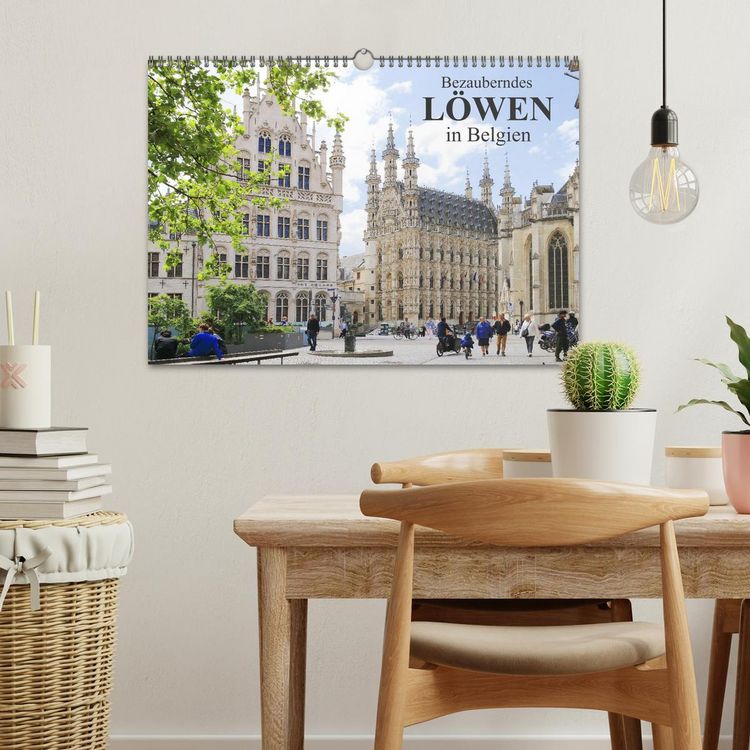 Produktbild: Bezauberndes L&ouml;wen in Belgien (Wandkalender 2026 DIN A3 quer), CALVENDO Monatskalender