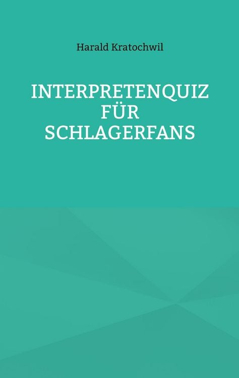 Produktbild: Interpretenquiz f&uuml;r Schlagerfans