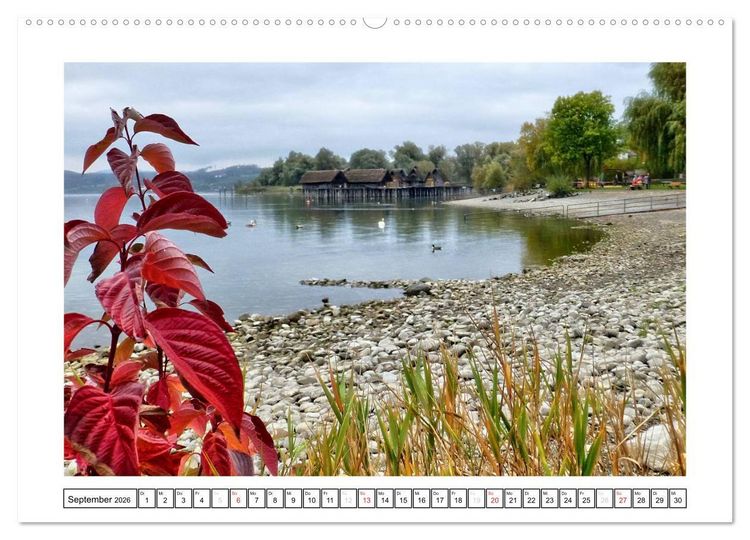 Produktbild: Bodensee - Seesucht (hochwertiger Premium Wandkalender 2026 DIN A2 quer), Kunstdruck in Hochglanz