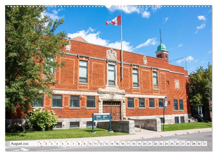 Produktbild: Montreal - klassisches Erbe in Qu&eacute;bec (Wandkalender 2026 DIN A2 quer), CALVENDO Monatskalender