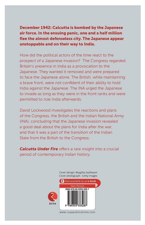 Produktbild: Calcutta under Fire - The World War Two Years