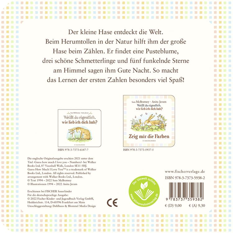 Produktbild: Wei&szlig;t du eigentlich, wie lieb ich dich hab? Z&auml;hl mit mir