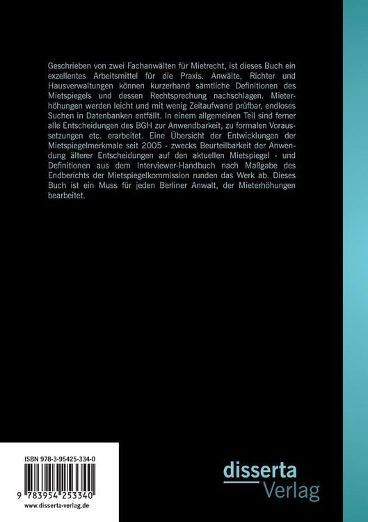 Produktbild: Der Berliner Mietspiegel 2013: Handbuch und Rechtsprechungssammlung f&uuml;r die Praxis