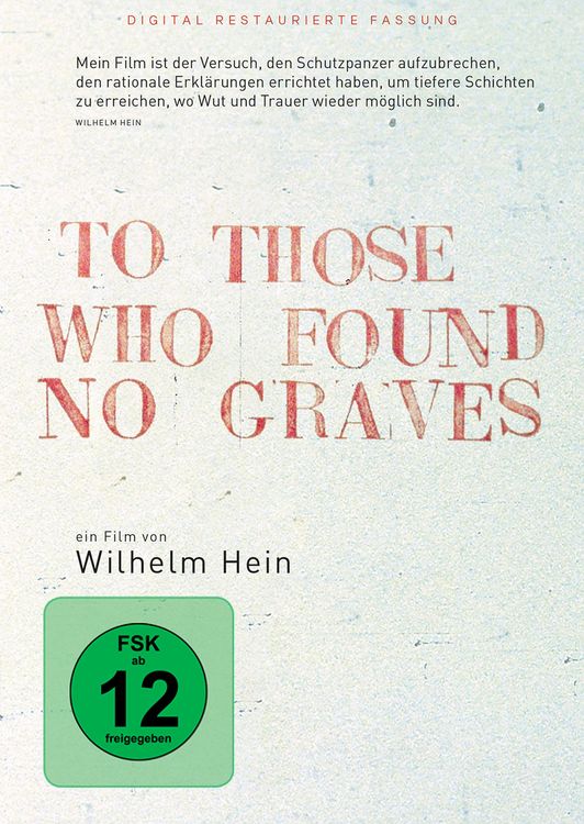 Produktbild: To those who found no graves