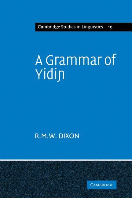 Produktbild: A Grammar of Yidin