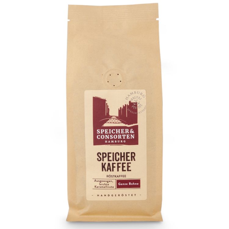 Produktbild: Speicherkaffee, ganze Bohne