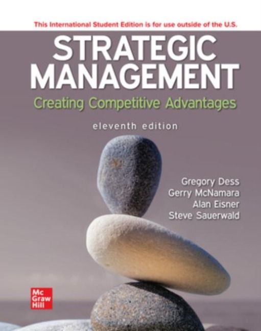 Produktbild: Strategic Management: Creating Competitive Advantages ISE